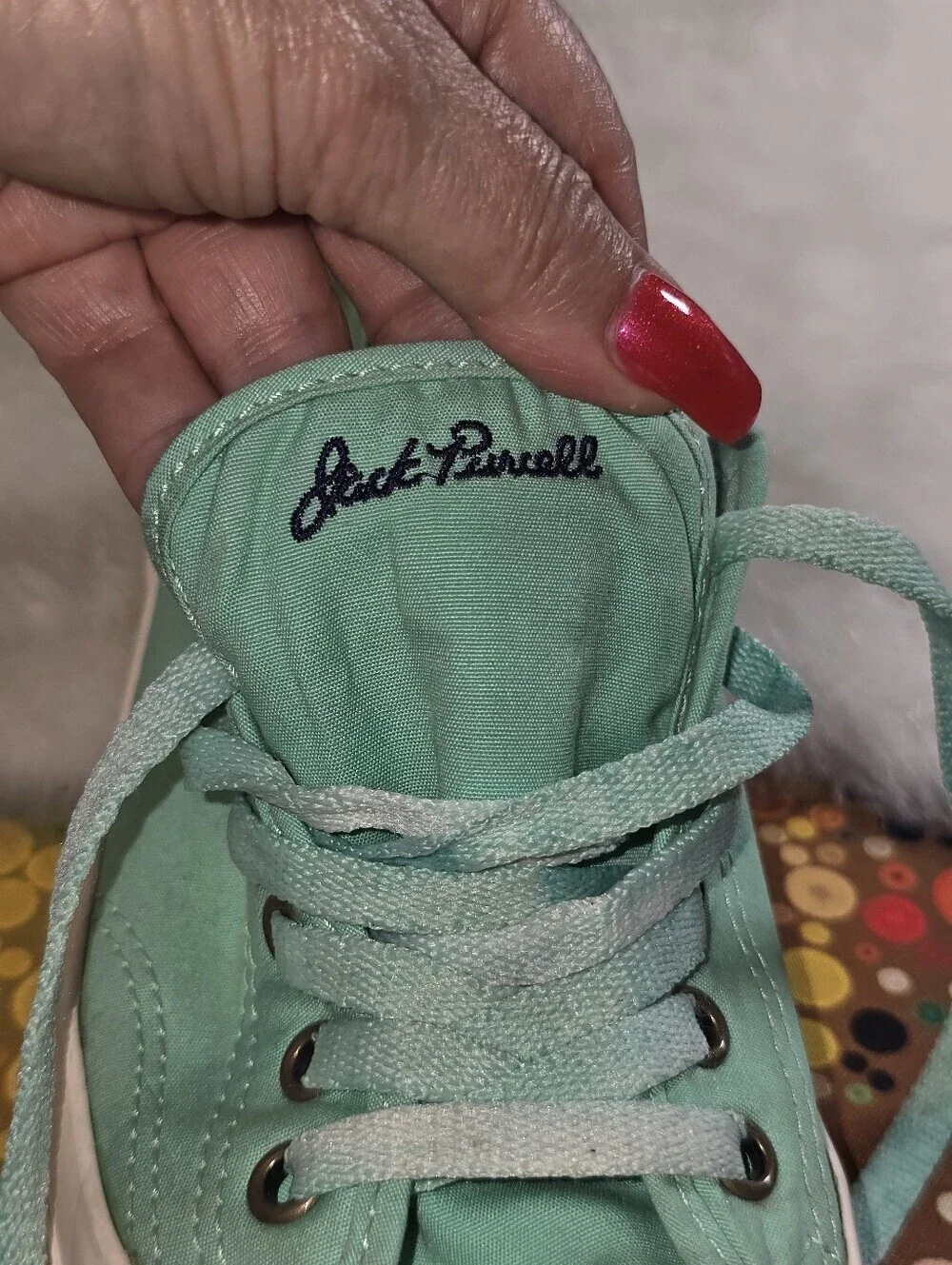 Converse Jack Purcell Ox Unisex Mint Green Canvas Sneakers